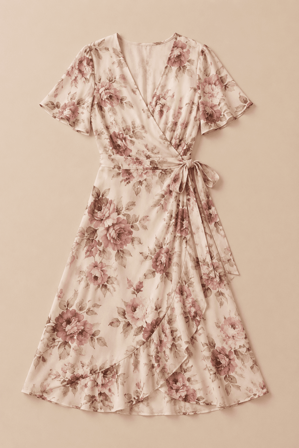 Isla Floral Wrap Dress